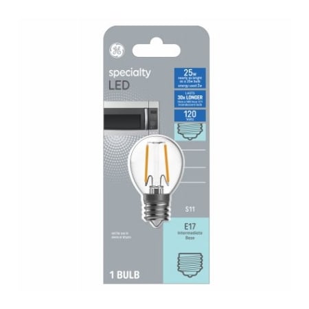 Current GE 25W LED S11 Bulb 93128995